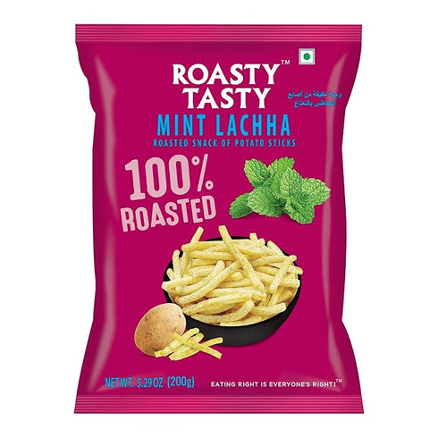 Roasty Tasty Minty Lachha | Roasted Potato Sticks